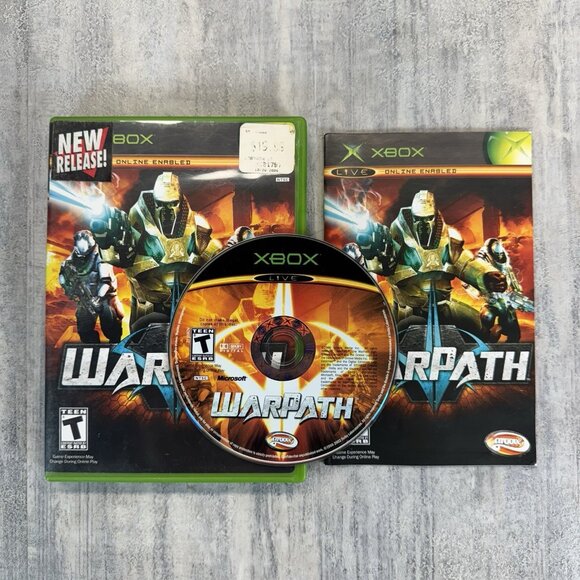 WarPath Microsoft Xbox, 2006 CIB Complete w Manual - Tested - Picture 1 of 5